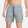 Nike Men's DRI-FIT Stride 7" Shorts (084 - Smoke Grey/Black/Reflective Silver)