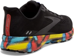 BROOKS Men's Launch 8 Victory Collection (016 - Black/Red/Blue) -Clothing Store Online 110358 016 H Launch 8