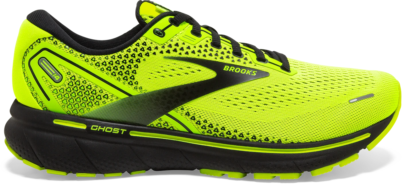 BROOKS Men's Ghost 14 (770 - Nightlife/Black)