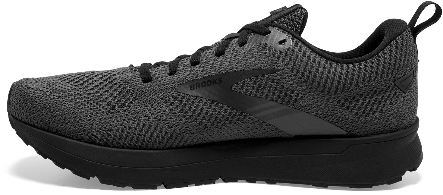 BROOKS Men's Revel 5 (038 - Black/Ebony/Black) 2 BROOKS Men's Revel 5 (038 - Black/Ebony/Black) - Image 2
