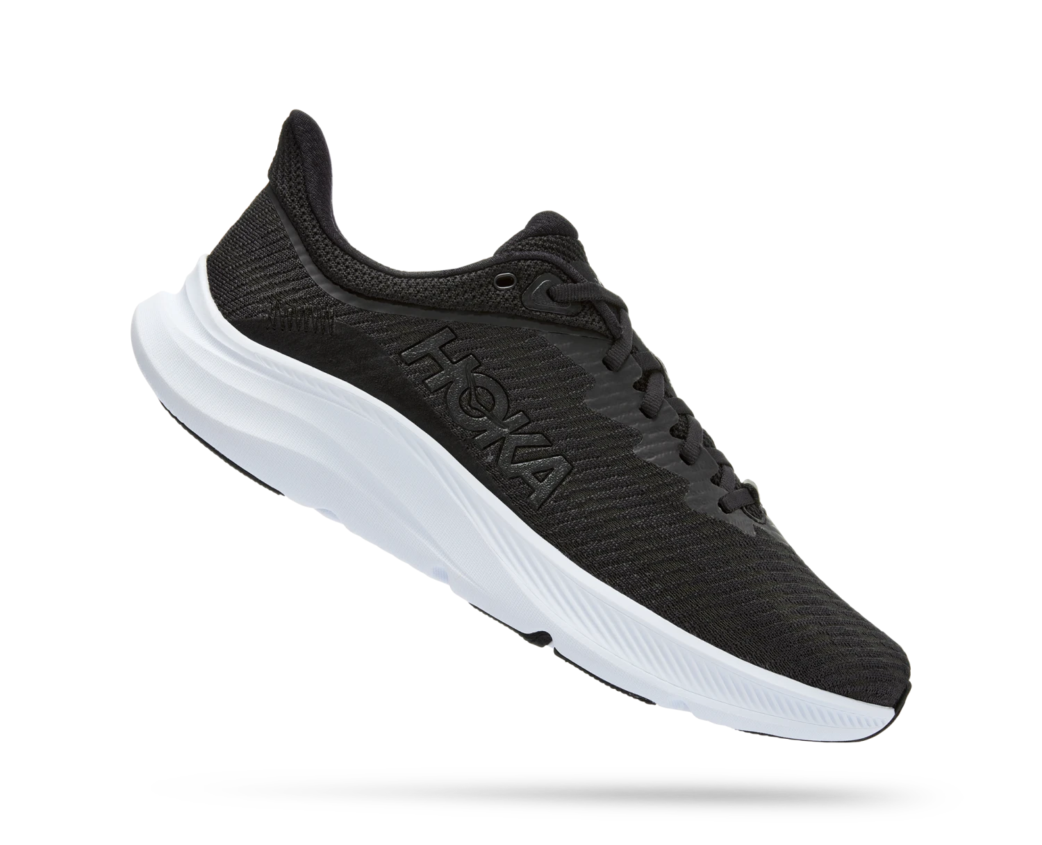 Hoka Men's Solimar (BWHT - Black/White) 2 Hoka Men's Solimar (BWHT - Black/White) - Image 2