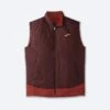 BROOKS Men's Shield Hybrid Vest 2.0 (223 - Run Raisin/Copper)
