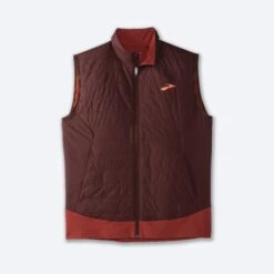 BROOKS Men's Shield Hybrid Vest 2.0 (223 - Run Raisin/Copper)