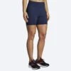 BROOKS Women's Method 5" Short Tight (451 - Navy)