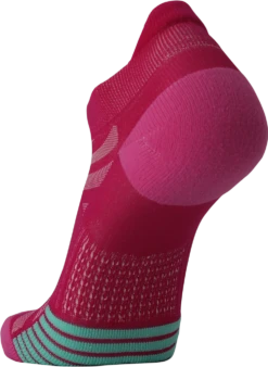 BROOKS Ghost Lite No Show Sock 2-Pack (612 - Pink/Salt & Light Grey/Salt) -Clothing Store Online 280496 612 D6 Ghost Lite No Show 2 Pack