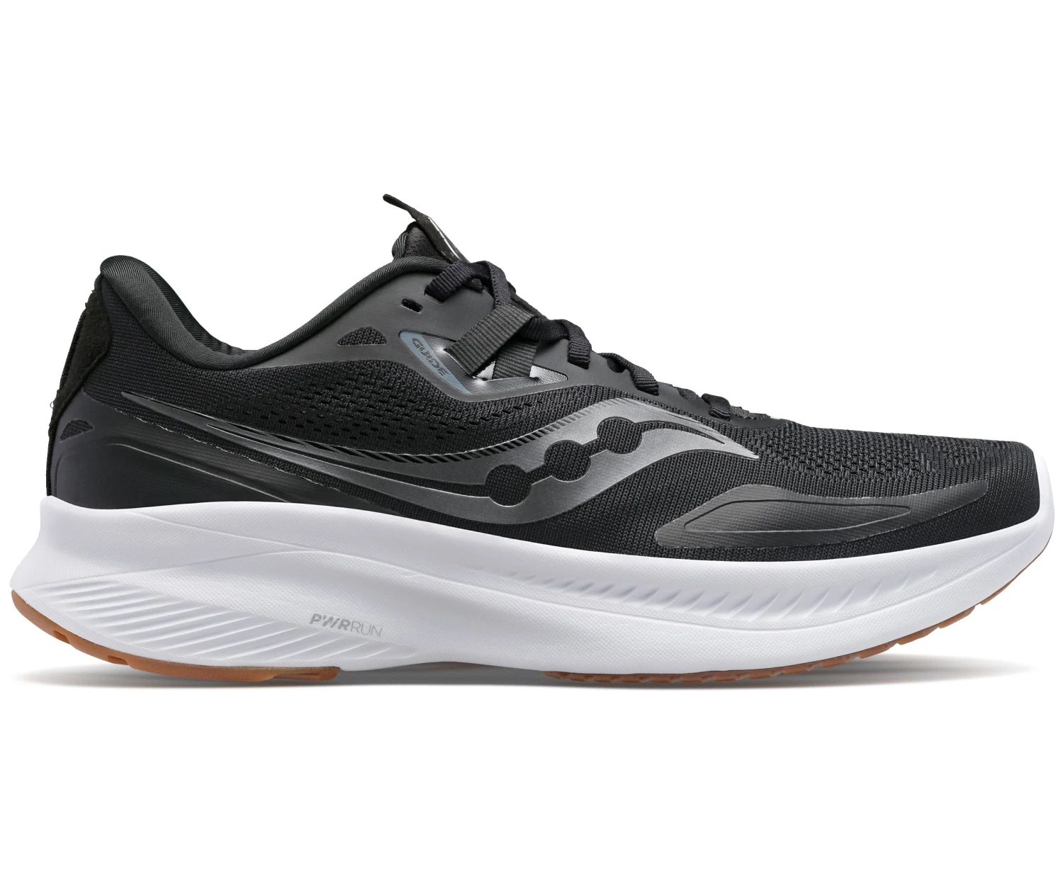 Saucony Men's Guide 15 (12 - Black/Gum) 1 Saucony Men's Guide 15 (12 - Black/Gum)