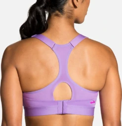 BROOKS Women’s Dare Racerback Run Bra (562 - Heliotrope) -Clothing Store Online 350073 562 MB Dare Racerback Run Bra
