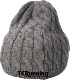 TCRC Acrylic Knit Hat (Heather Grey)