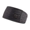 Craft Microfleece Shaped Headband (Black Melange)