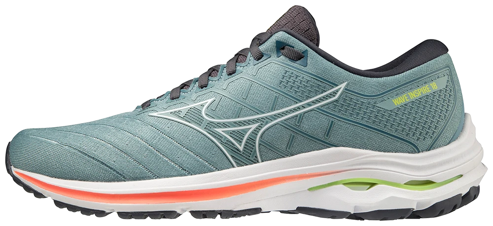 Mizuno Men's Wave Inspire 18 (KB00 - Smoke Blue/White) 1 Mizuno Men's Wave Inspire 18 (KB00 - Smoke Blue/White)