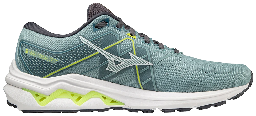 Mizuno Men's Wave Inspire 18 (KB00 - Smoke Blue/White) 2 Mizuno Men's Wave Inspire 18 (KB00 - Smoke Blue/White) - Image 2