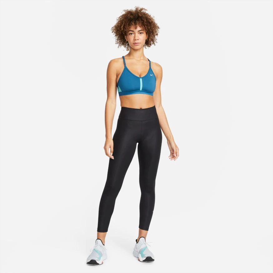 Nike Women’s DRI-FIT Indy Sports Bra (404 - Marina/Washed Teal/Marina/White) 4 Nike Women’s DRI-FIT Indy Sports Bra (404 - Marina/Washed Teal/Marina/White) - Image 4