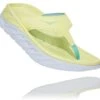 Hoka Women's Ora Recovery Flip (LGBT - Luminary Green/Blue Tint)