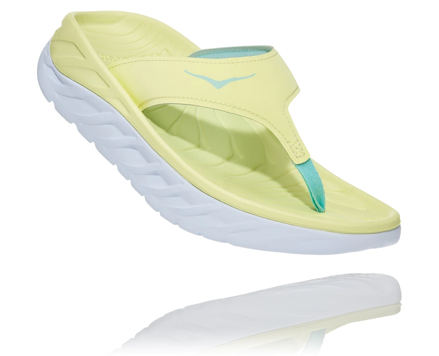 Hoka Women's Ora Recovery Flip (LGBT - Luminary Green/Blue Tint) 1 Hoka Women's Ora Recovery Flip (LGBT - Luminary Green/Blue Tint)