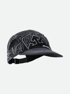 Nathan HyperNight Quick Stash Run Hat (White/Black/Vivid Blue)