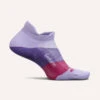 Feetures Elite Light Cushion No Show Tab (Lace Up Lavender)
