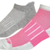 BROOKS Ghost Midweight 2-Pack (073 - Oxford/Fluoro Pink)