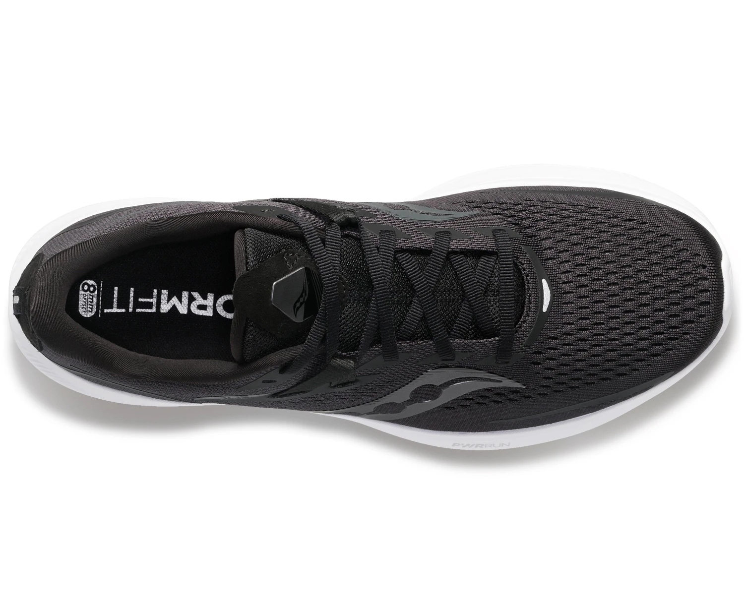 Saucony Women's Ride 15 (12 - Black/Gum) 3 Saucony Women's Ride 15 (12 - Black/Gum) - Image 3