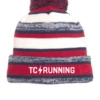 TCRC Bolt Striped Pom Hat