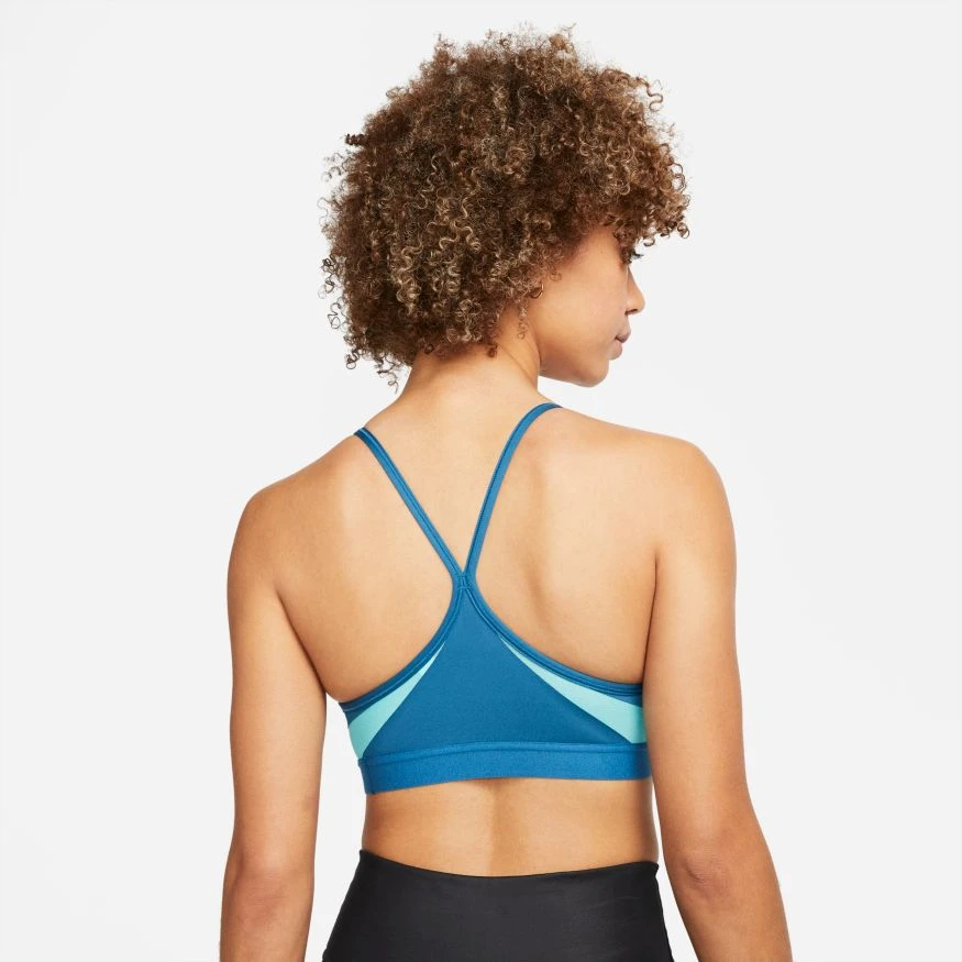 Nike Women’s DRI-FIT Indy Sports Bra (404 - Marina/Washed Teal/Marina/White) 2 Nike Women’s DRI-FIT Indy Sports Bra (404 - Marina/Washed Teal/Marina/White) - Image 2