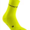 CEP Neon Mid Cut Compression Socks (Neon Yellow)
