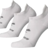 BROOKS Run-In No Show Sock 3-Pack(100 - White)