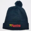 TCRC Knit Pom Pom Beanie (Black)