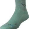 Lite Trail Running 1/4 Crew (Ellie - Sublime/Sky Blue Heathered)