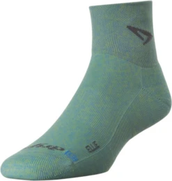 Lite Trail Running 1/4 Crew (Ellie - Sublime/Sky Blue Heathered)