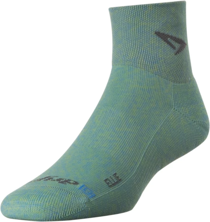 Lite Trail Running 1/4 Crew (Ellie - Sublime/Sky Blue Heathered) 1 Lite Trail Running 1/4 Crew (Ellie - Sublime/Sky Blue Heathered)