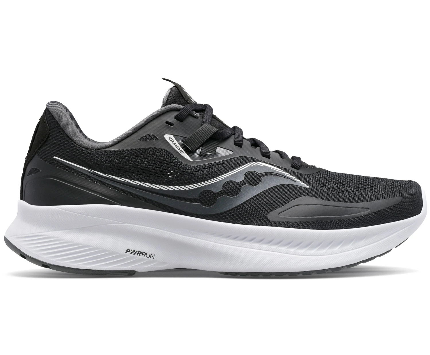 Saucony Women's Guide 15 (05 - Black/White) 1 Saucony Women's Guide 15 (05 - Black/White)