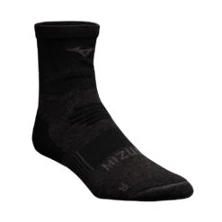 Mizuno Breath Thermo Racer Mid Sock (9090 - Black)