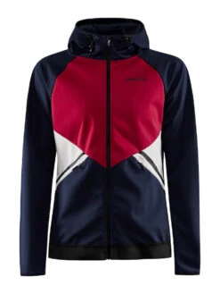 Craft Women’s Glide Hood Jacket (Blaze-Machine)