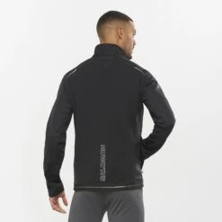 Salomon Men’s Gore-Tex Infinium Windstopper Jacket (Deep Black) -Clothing Store Online BC609DC1 D872 495D 8A05 D671E9AF6E3D