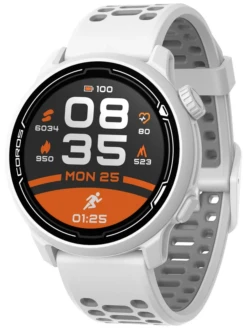 Coros Pace 2 Premium GPS Sport Watch (White/Silicone)