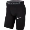 Nike Men's Pro Long Short Tights (010 - Black/White)