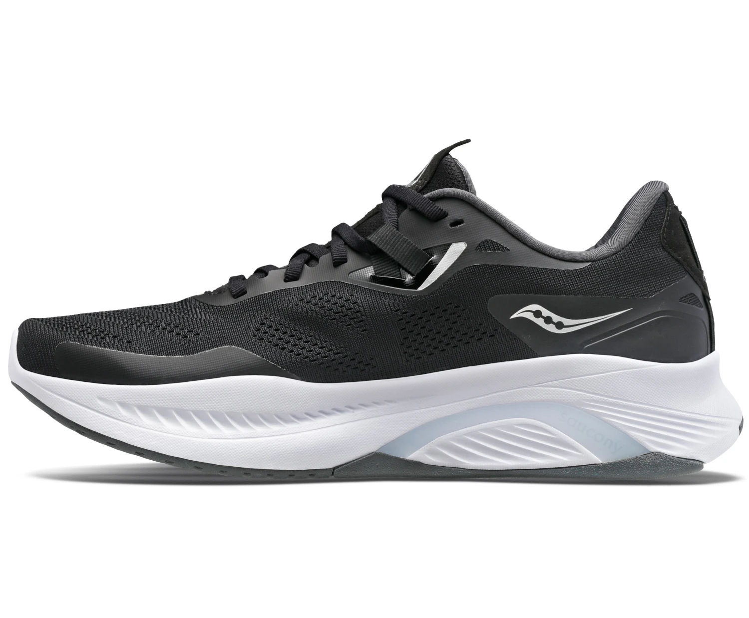 Saucony Women's Guide 15 (05 - Black/White) 2 Saucony Women's Guide 15 (05 - Black/White) - Image 2