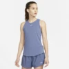 Nike Women's DRI-FIT One Luxe Tank (491 - Diffused Blue/Reflective Silver)