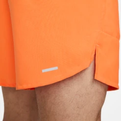 Nike Men's DRI-FIT Stride 7" Shorts (885 - Bright Mandarin/Reflective Silver) -Clothing Store Online DM4761 885 G PREM 2000