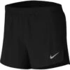 Nike Men's Fast 4" Running Shorts (010 - Black/Reflective Silver)