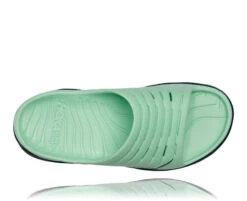 Hoka Men's Ora Recovery Slide (GAOS - Green Ash/Outer Space) -Clothing Store Online GAOS5