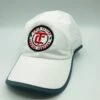 TCRC Power Strike Laser Vented Lite Cap (White/Grey)