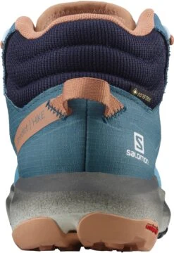 Salomon Women's Predict Hike Mid GTX (Mallard Blue / Delphinium Blue / Mocha Mousse) -Clothing Store Online L41460700 6 GHO PREDICTHIKEMIDGTX