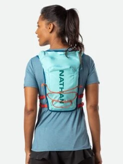 Nathan QuickStart 2.0 6 Liter Hydration Pack (Breezy Blue/Storm Green) 9 Nathan QuickStart 2.0 6 Liter Hydration Pack (Breezy Blue/Storm Green) -Clothing Store Online NS30250 60028 QuickStart2 6L onBody 6 1296x 722506da ff0a 4b1f 9a6a 176c39671360