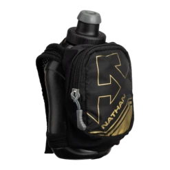 Nathan Speedshot Plus 12oz Handheld (Black/Metallic Gold)