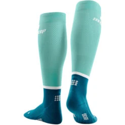 CEP Women's Run Tall Socks 4.0 (Ocean/Petrol) -Clothing Store Online Run Socks 4 0 ocean petrol WP20NR W back sock 4 540x e0674bc3 bebb 43dd 9cf0 8b389e0958eb
