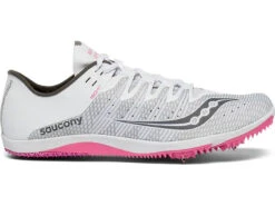 Saucony Women's Endorphin 2 (4 - White/Pink)