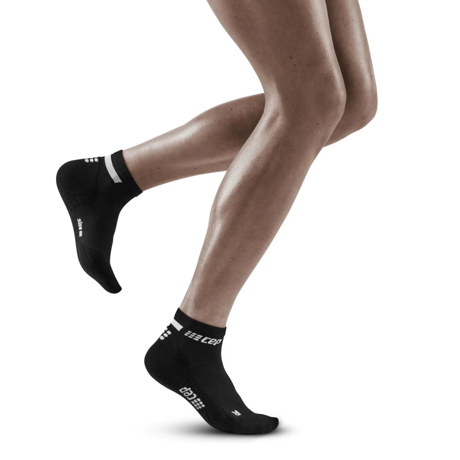 CEP Women's The Run Low Cut Socks 4.0 (Black) 2 CEP Women's The Run Low Cut Socks 4.0 (Black) - Image 2