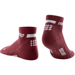 CEP Women's The Run Low Cut Socks 4.0 (Dark Red) -Clothing Store Online The Run Low 4.0 darkred 4 540x 1