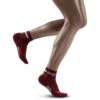 CEP Women's The Run Low Cut Socks 4.0 (Dark Red)